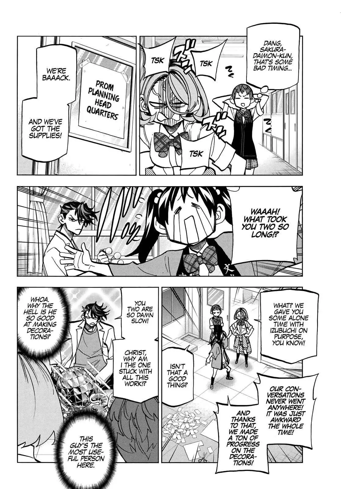 The Story Between a Dumb Prefect and a High School Girl with an Inappropriate Skirt Lengt Chapter 28 12